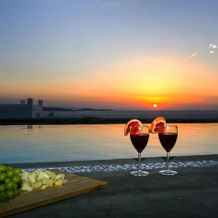 Cycladic Breeze With Private Pool Villa Mykonos Town